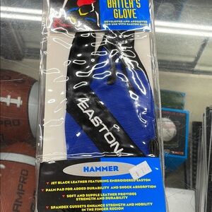 Easton Black and Blue Performance Socks